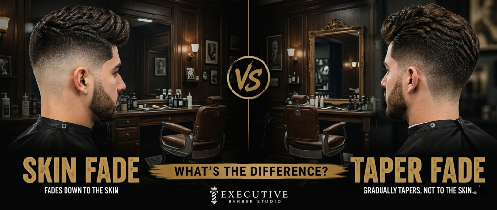 Skin Fade vs Taper Fade | What’s the Difference?